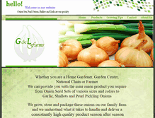 Tablet Screenshot of gandlfarms.com